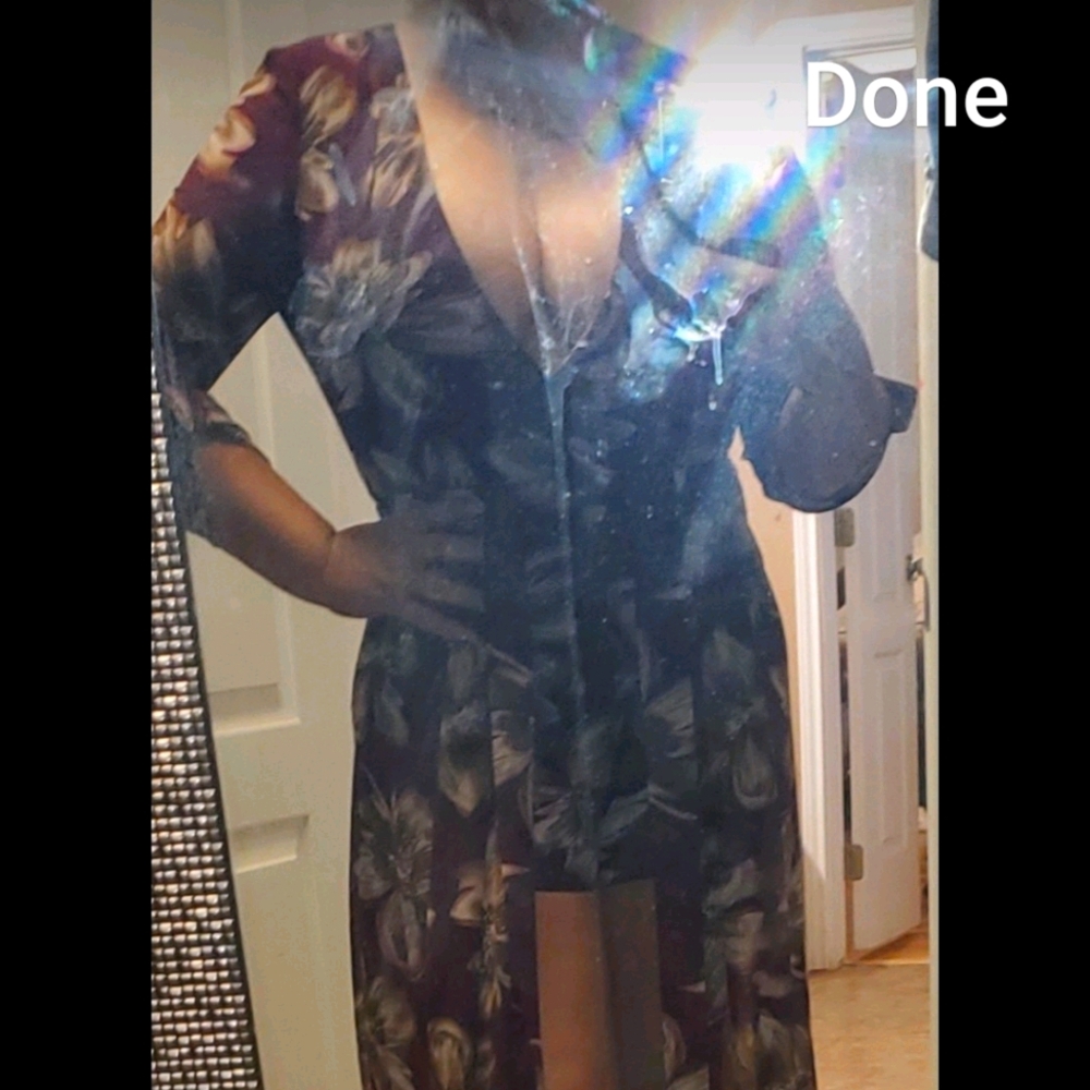 Gorgeous Elegant Flowery Dress